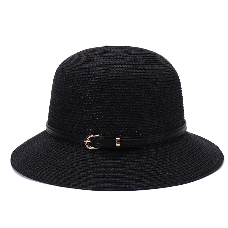 Natural Panama Soft Shaped Straw Hat