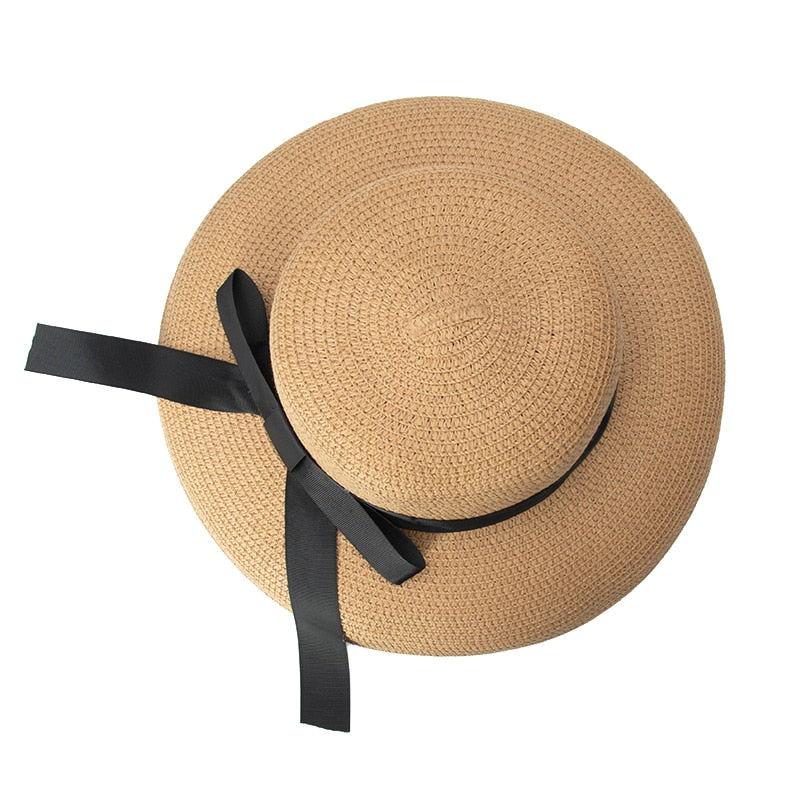 Summer Ribbon Designer Straw Hat