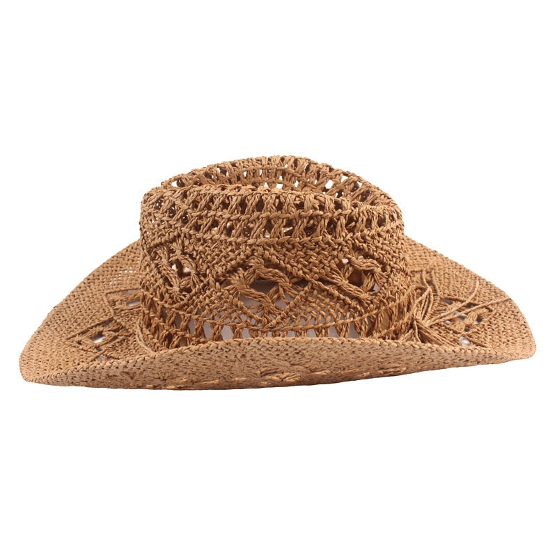 Hand Knitting Western Cowboy Cowgirl Hat