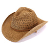 Plain Roll Up Cool Leather Hat