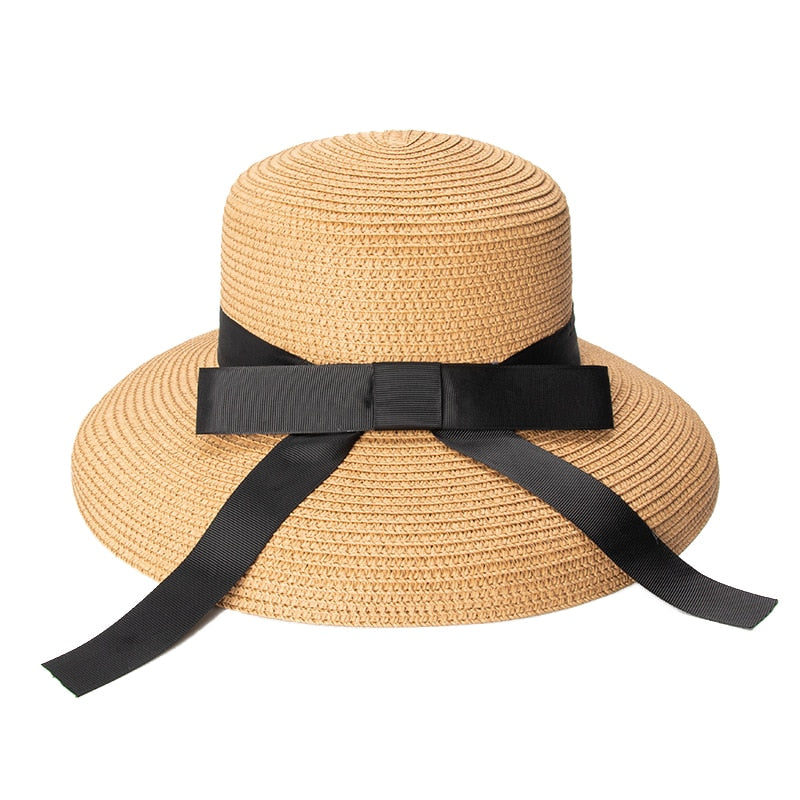 Summer Ribbon Designer Straw Hat