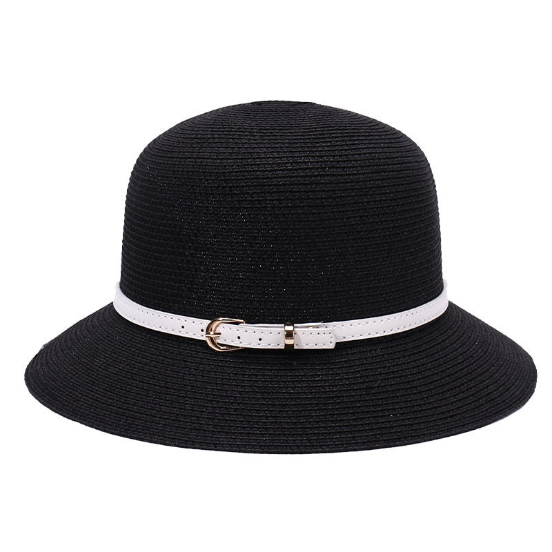 Natural Panama Soft Shaped Straw Hat