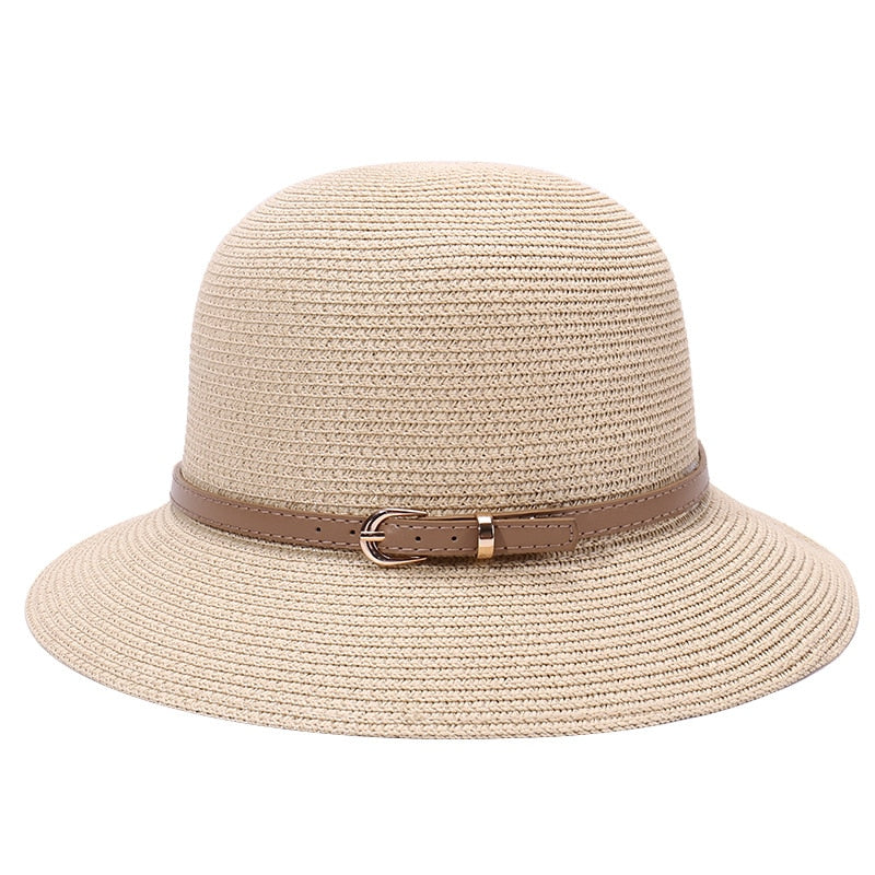 Natural Panama Soft Shaped Straw Hat