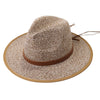 Belt Bow Straw Beach Hat