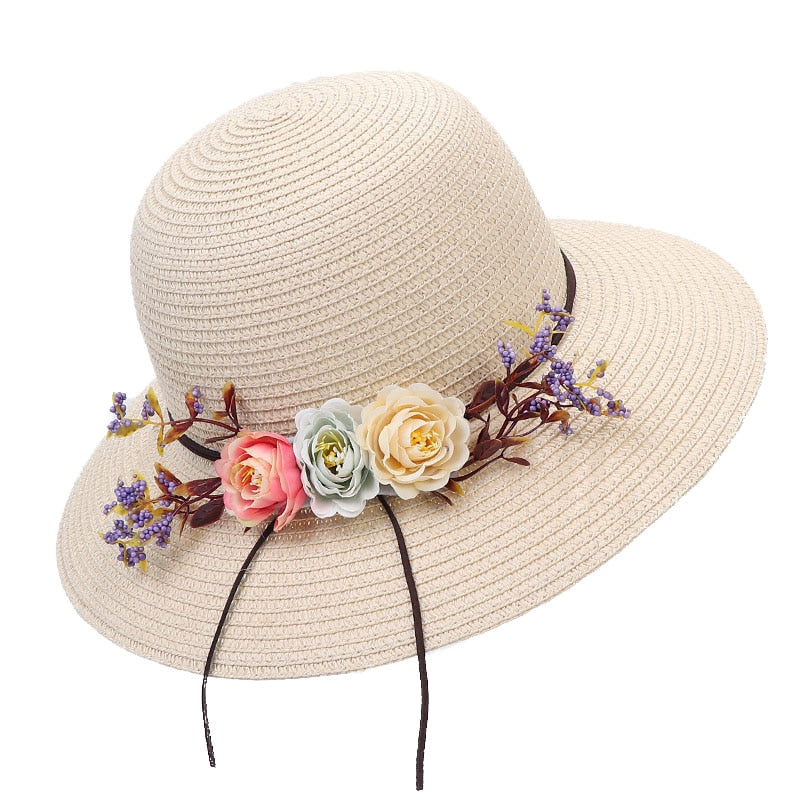 New Paper Summer Female Sun Hat