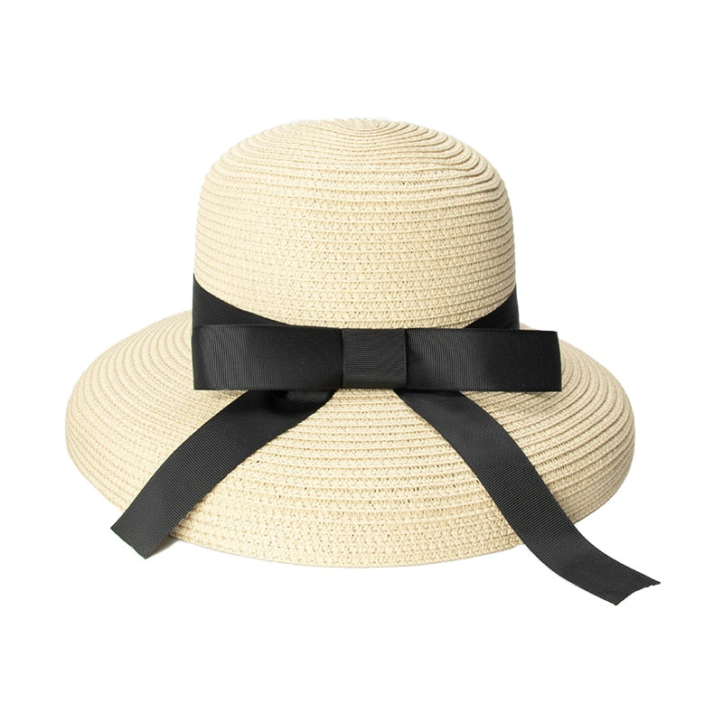 Summer Ribbon Designer Straw Hat