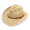 Plain Roll Up Cool Leather Hat