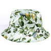 Reversible Floral Pattern Foldable Bucket Hats