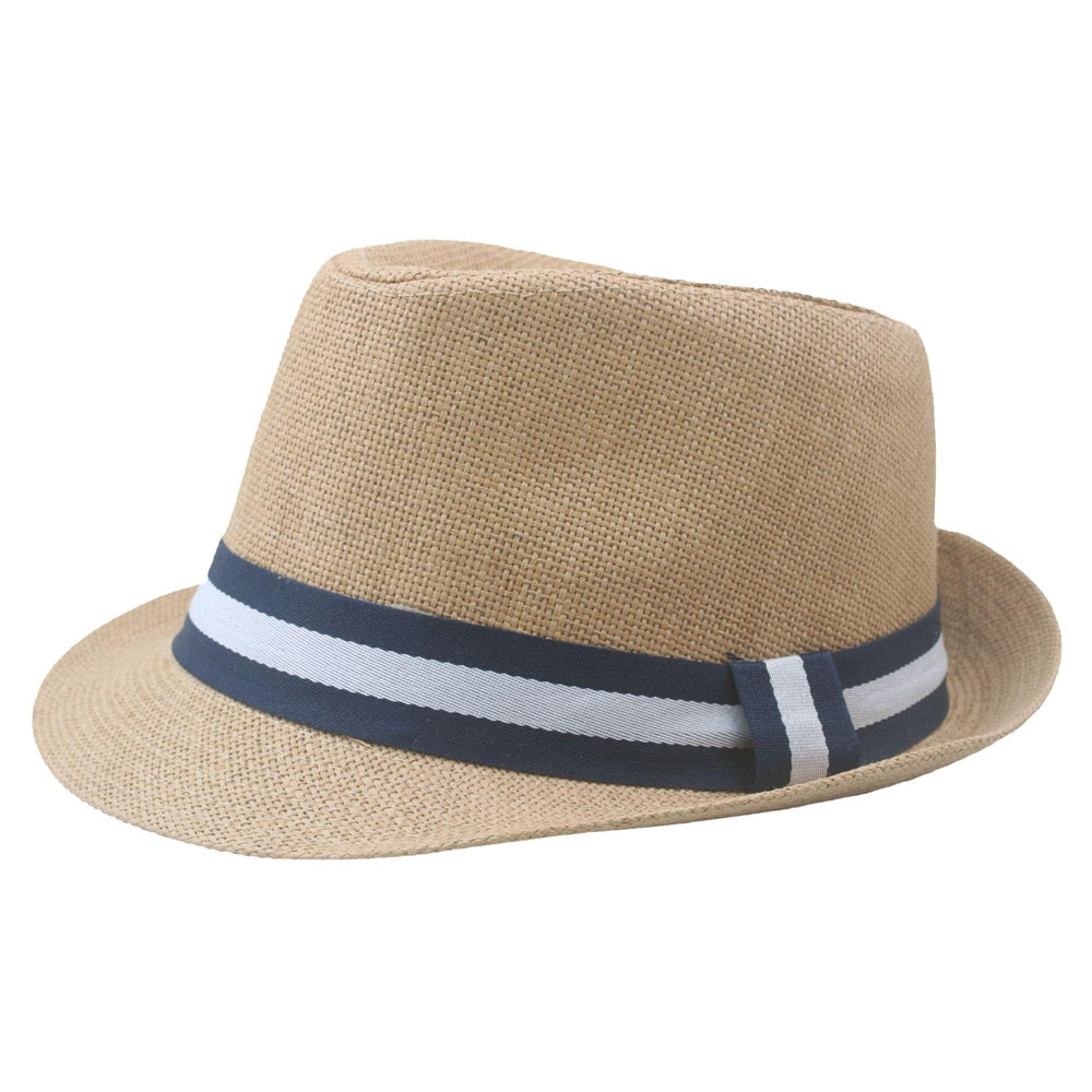 New Solid Fedora Hat For Woman