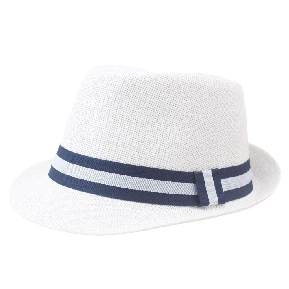 New Solid Fedora Hat For Woman