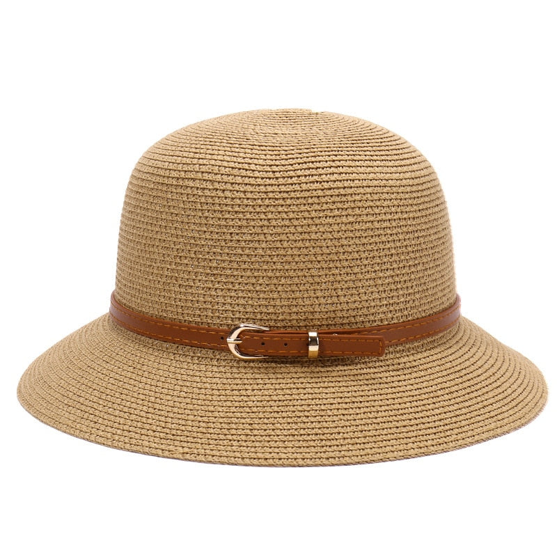 Natural Panama Soft Shaped Straw Hat