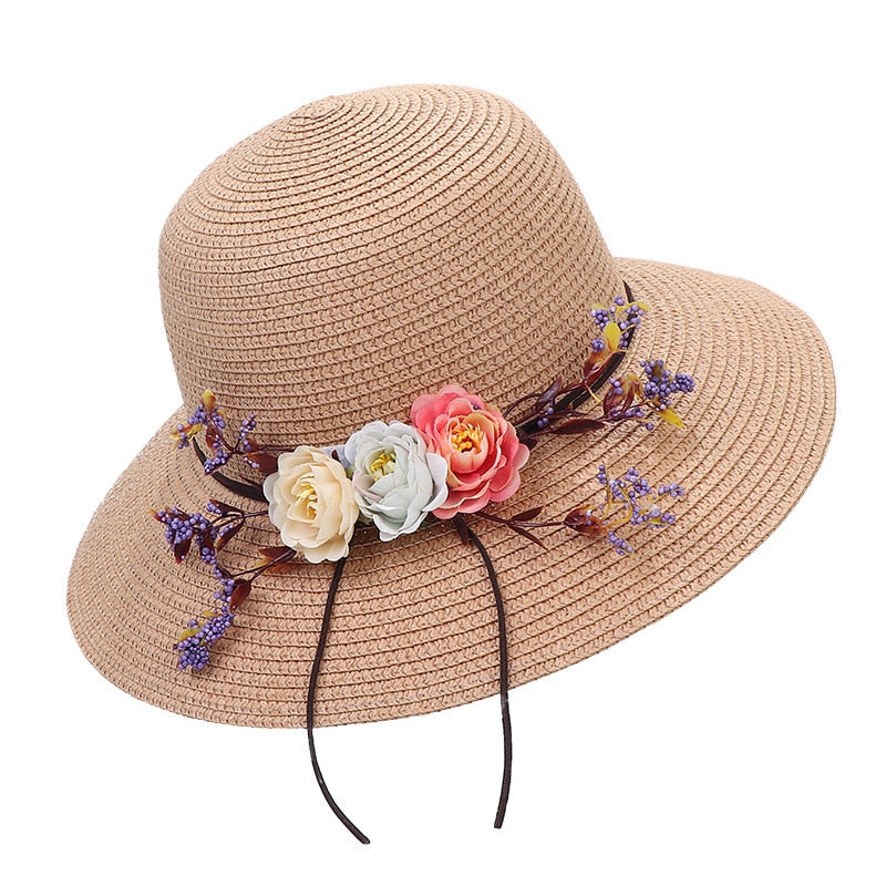 New Paper Summer Female Sun Hat